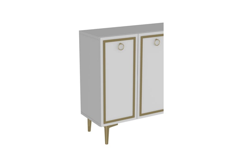 Velorae Konsollbord 120 cm - Hvit/Gull - Møbler - Bord - Avlastningsbord - Gangbord