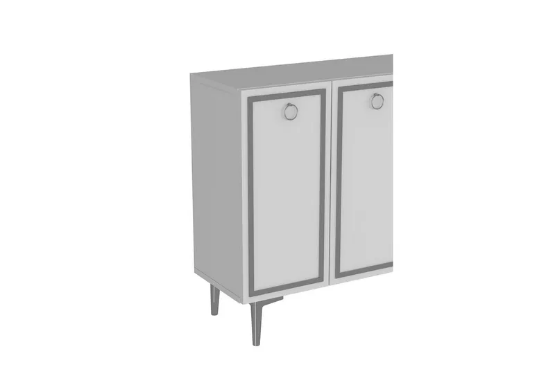 Velorae Konsollbord 120 cm - Hvit/Sølv - Møbler - Bord - Avlastningsbord - Gangbord