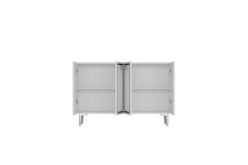 Velorae Konsollbord 120 cm - Hvit/Sølv - Møbler - Bord - Avlastningsbord - Gangbord