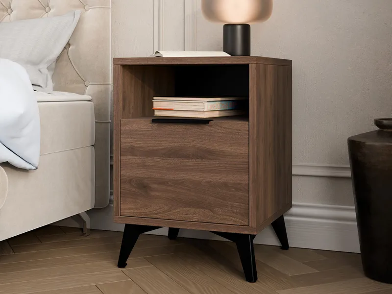 Vemdalen Nattbord 44 cm - brun - Møbler - Bord - Avlastningsbord - Sengebord & nattbord
