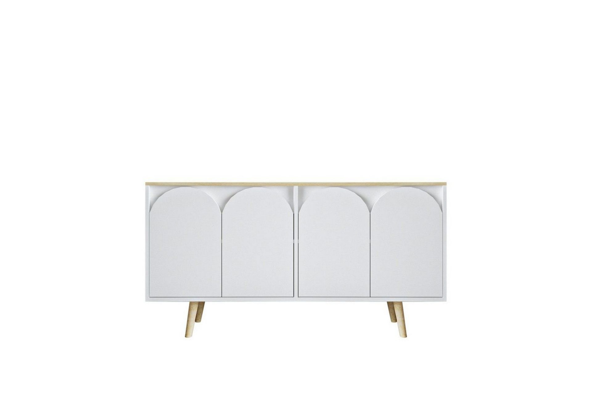 Venezia Konsollbord 150 cm - Brun/Hvit