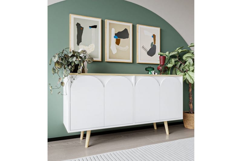 Venezia Konsollbord 150 cm - Brun/Hvit - Møbler - Bord - Avlastningsbord - Gangbord