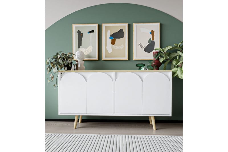 Venezia Konsollbord 150 cm - Brun/Hvit - Møbler - Bord - Avlastningsbord - Gangbord