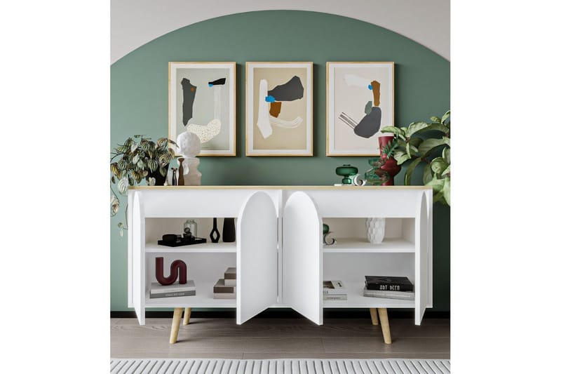 Venezia Konsollbord 150 cm - Brun/Hvit - Møbler - Bord - Avlastningsbord - Gangbord