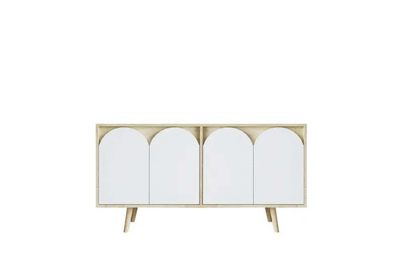 Venezia Konsollbord 150 cm - Brun/Hvit - Møbler - Bord - Avlastningsbord - Gangbord