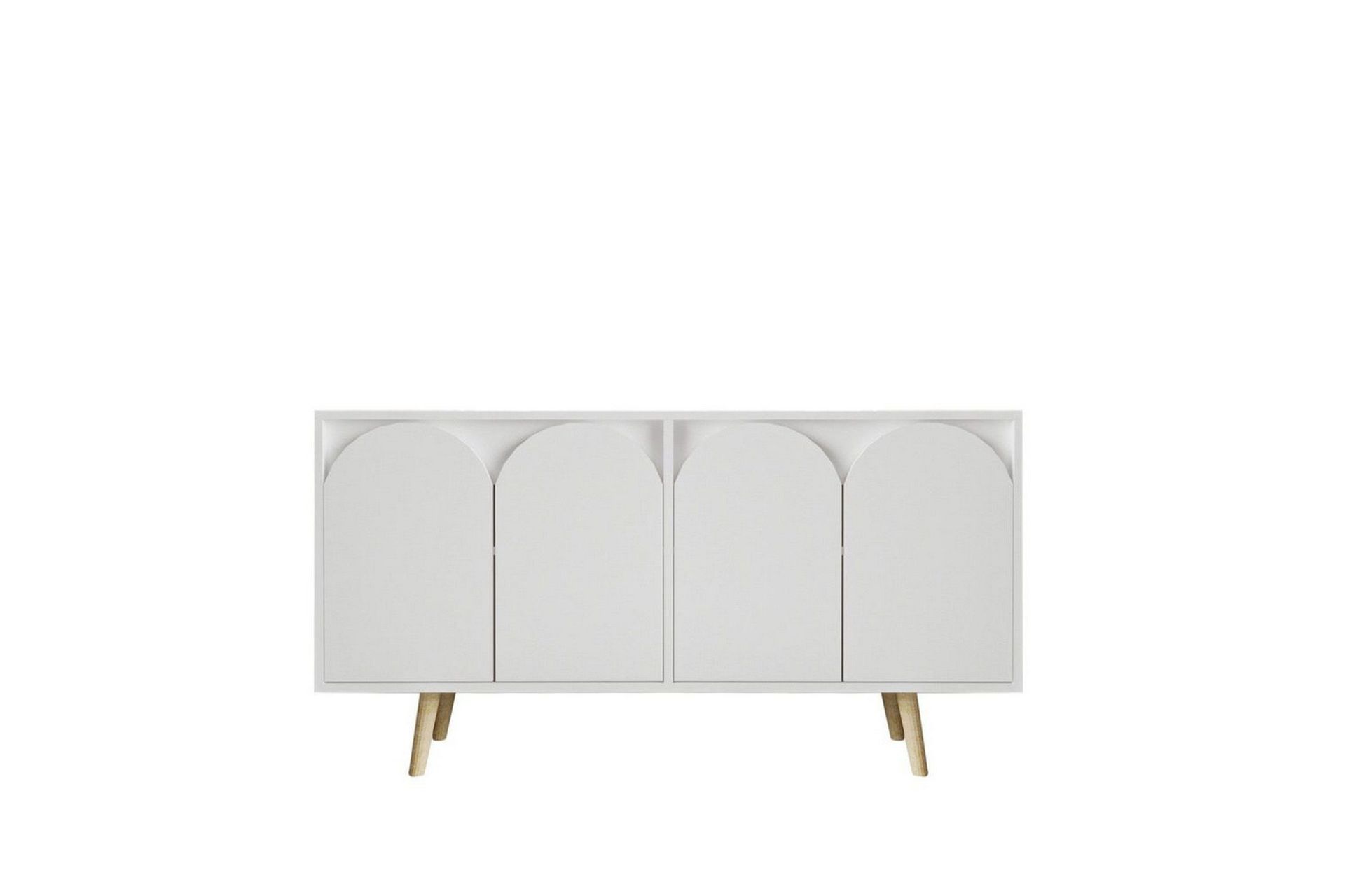 Venezia Konsollbord 150x150 cm - Hvit
