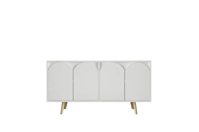 Venezia Konsollbord 150x150 cm - Hvit - Møbler - Bord - Avlastningsbord - Gangbord