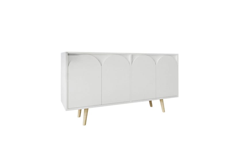 Venezia Konsollbord 150x150 cm - Hvit - Møbler - Bord - Avlastningsbord - Gangbord