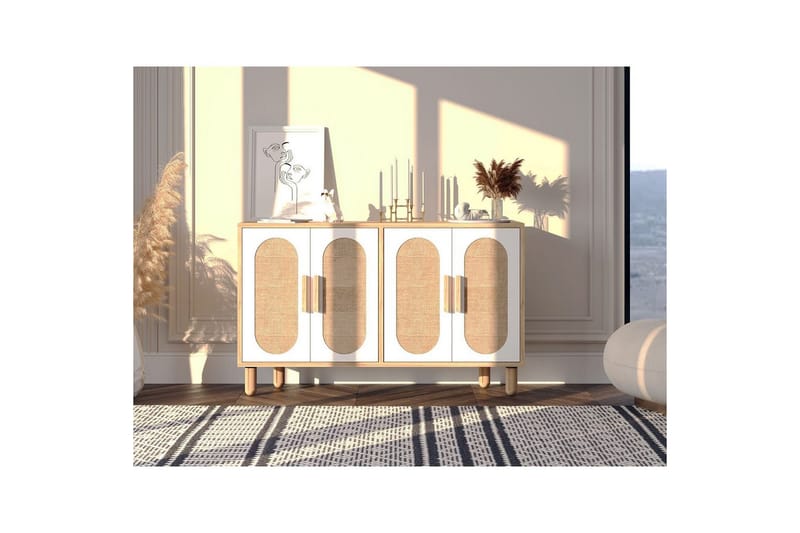 Veradia Konsollbord 120 cm - Eik/Valnøtt - Møbler - Bord - Avlastningsbord - Gangbord