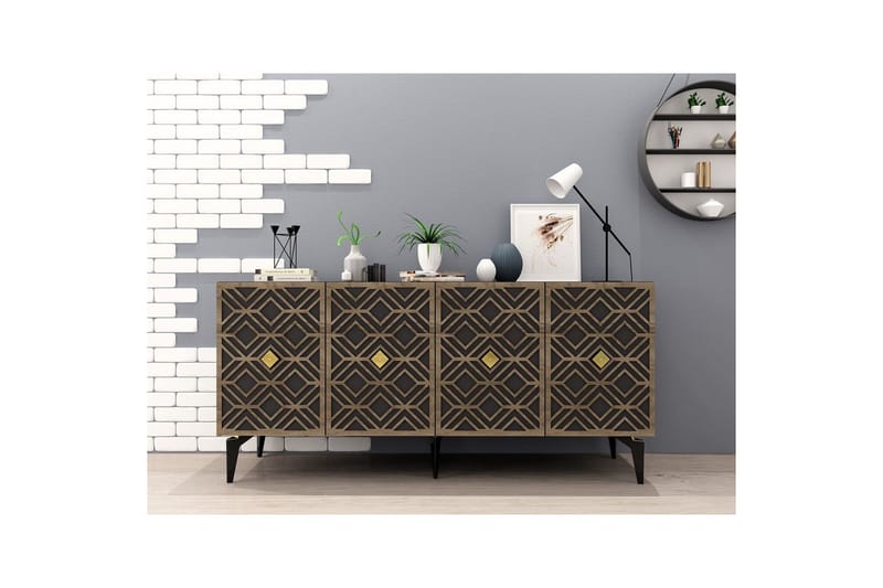 Veya Konsollbord 150 cm - Antrasitt - Møbler - Bord - Avlastningsbord - Gangbord