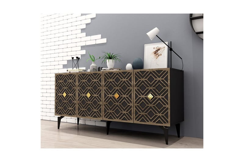 Veya Konsollbord 150 cm - Antrasitt - Møbler - Bord - Avlastningsbord - Gangbord