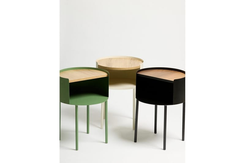 Veyric Sidebord 40 cm - Grønn - Møbler - Bord - Avlastningsbord - Lampebord & sidebord