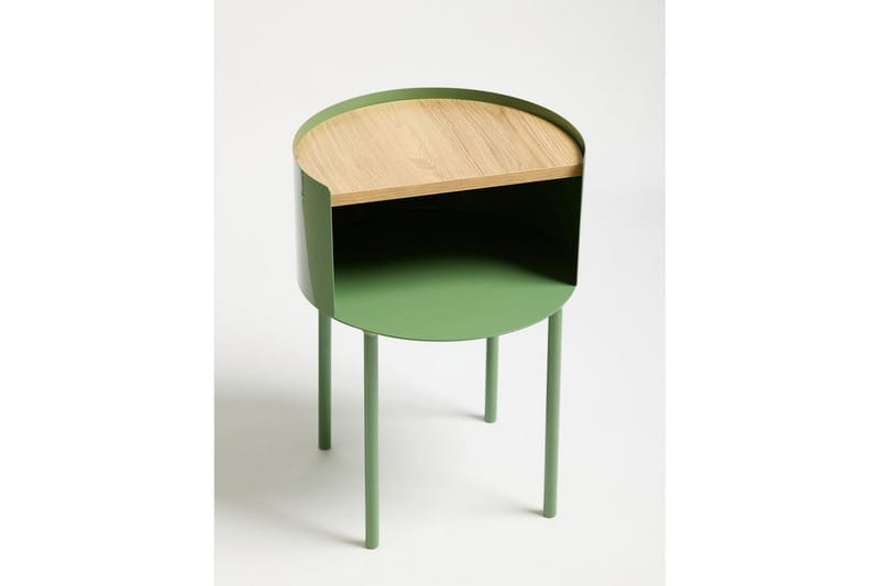 Veyric Sidebord 40 cm - Grønn - Møbler - Bord - Avlastningsbord - Lampebord & sidebord