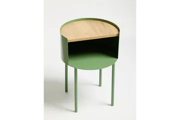 Veyric Sidebord 40 cm - Grønn - Møbler - Bord - Avlastningsbord - Lampebord & sidebord