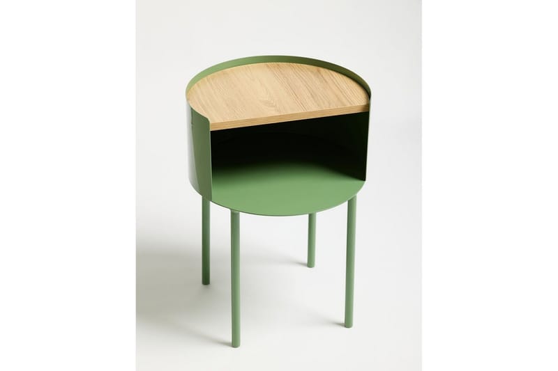 Veyric Sidebord 40 cm - Grønn - Møbler - Bord - Avlastningsbord - Lampebord & sidebord