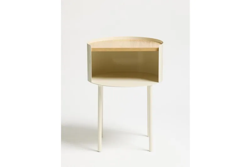 Veyric Sidebord 40 cm - Krem - Møbler - Bord - Avlastningsbord - Lampebord & sidebord