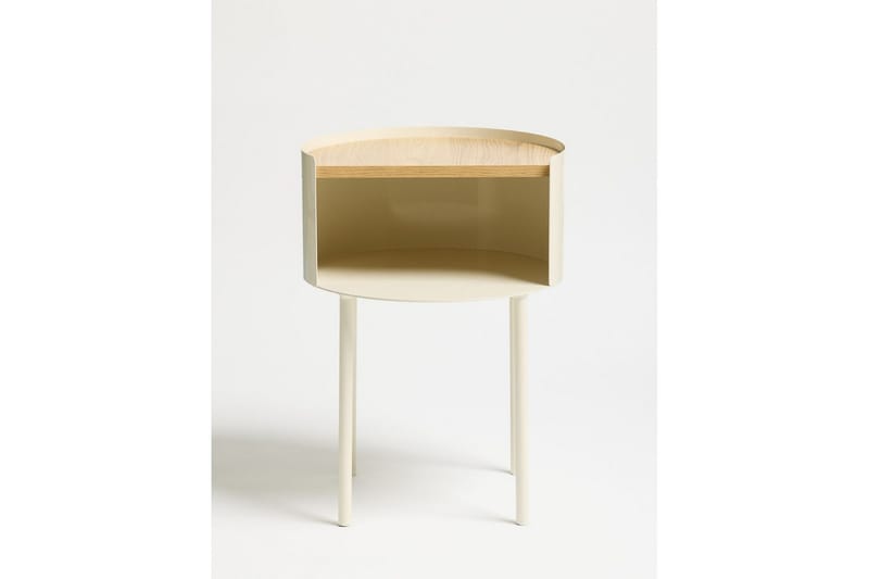 Veyric Sidebord 40 cm - Krem - Møbler - Bord - Avlastningsbord - Lampebord & sidebord