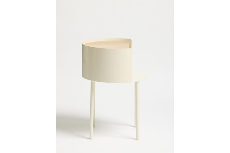 Veyric Sidebord 40 cm - Krem - Møbler - Bord - Avlastningsbord - Lampebord & sidebord