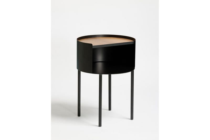 Veyric Sidebord 40 cm - Sort - Møbler - Bord - Avlastningsbord - Lampebord & sidebord