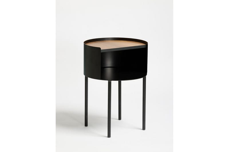Veyric Sidebord 40 cm - Sort - Møbler - Bord - Avlastningsbord - Lampebord & sidebord