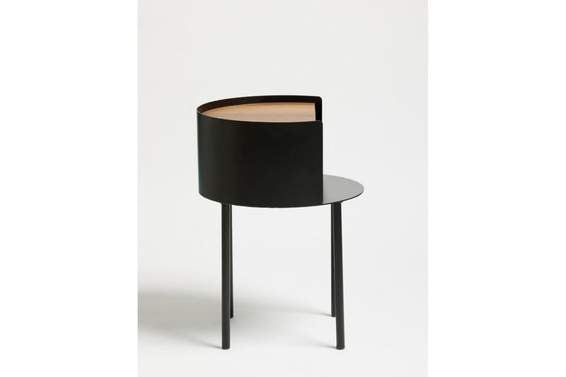 Veyric Sidebord 40 cm - Sort - Møbler - Bord - Avlastningsbord - Lampebord & sidebord