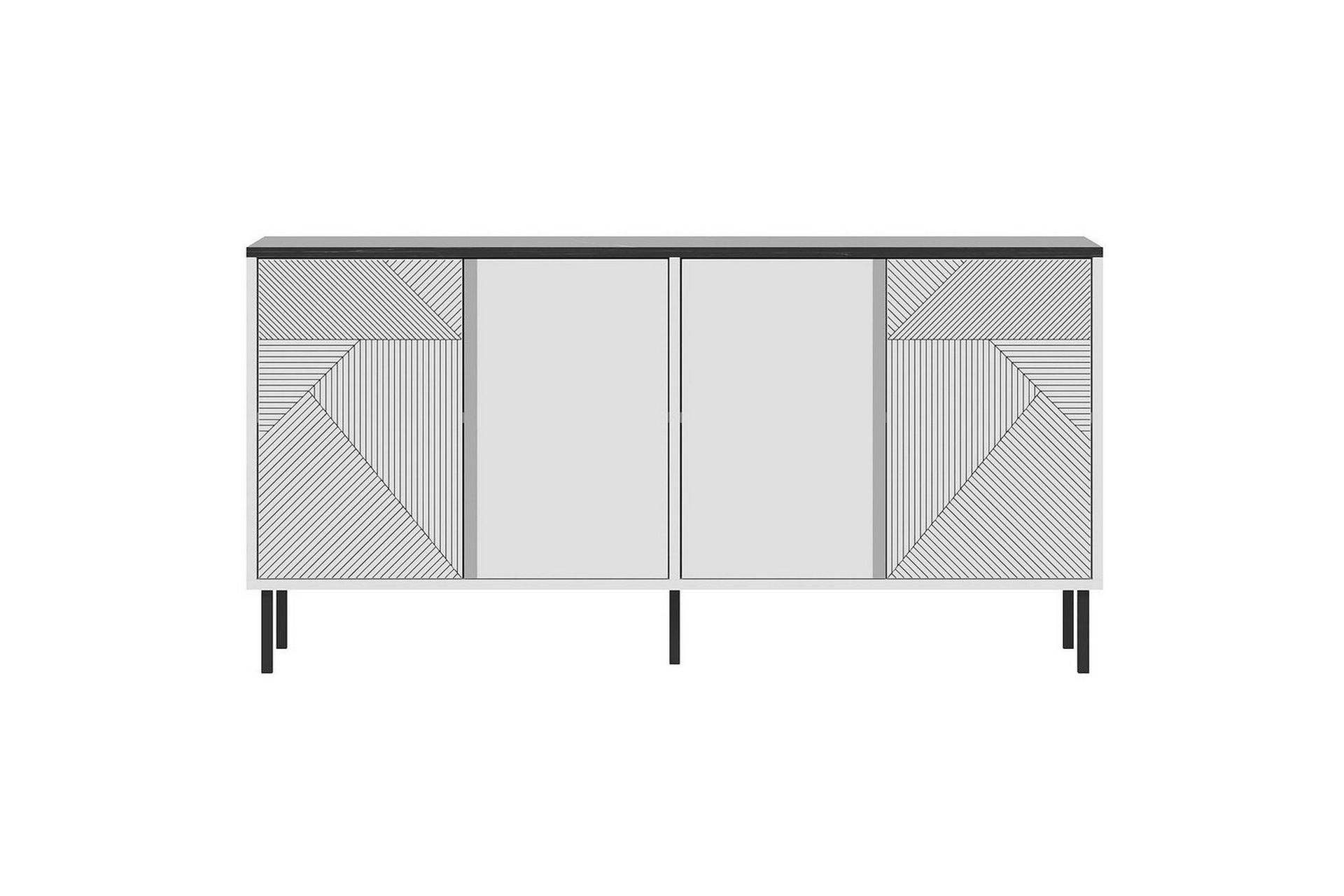 Veyricon Konsollbord 150 cm - Hvit