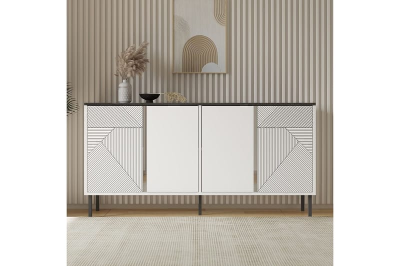 Veyricon Konsollbord 150 cm - Hvit - Møbler - Bord - Avlastningsbord - Gangbord