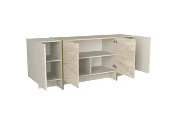 Veyron Konsollbord 180 cm - Beige/Sandstein - Møbler - Bord - Avlastningsbord - Gangbord