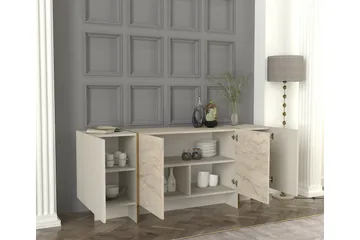 Veyron Konsollbord 180 cm - Beige/Sandstein - Møbler - Bord - Avlastningsbord - Gangbord