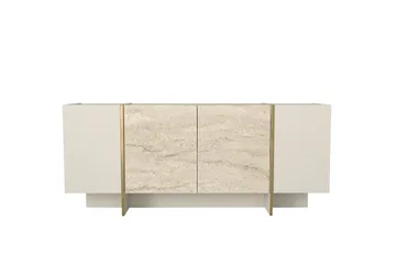 Veyron Konsollbord 180 cm - Beige/Sandstein - Møbler - Bord - Avlastningsbord - Gangbord