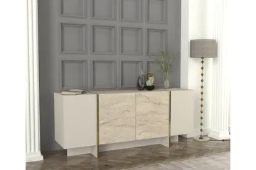 Veyron Konsollbord 180 cm - Beige/Sandstein - Møbler - Bord - Avlastningsbord - Gangbord