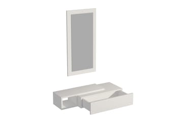 Vien Sidebord 82 cm - Hvit - Møbler - Bord - Avlastningsbord - Lampebord & sidebord