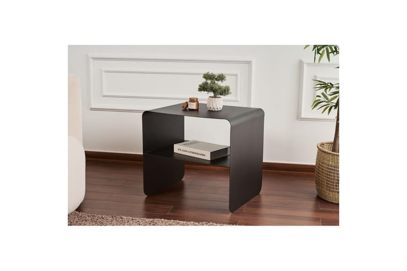 Vino Sidebord 45 cm - Svart - Møbler - Bord - Avlastningsbord - Lampebord & sidebord