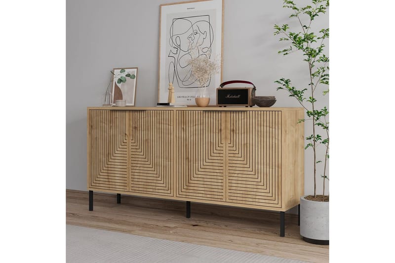 Vionis Konsollbord 150 cm - Eik - Møbler - Bord - Avlastningsbord - Gangbord