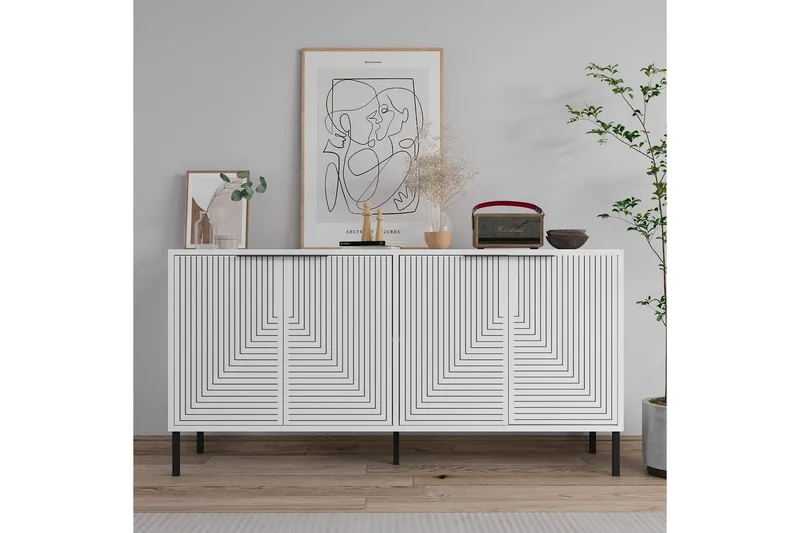 Vionis Konsollbord 150 cm, Hvit