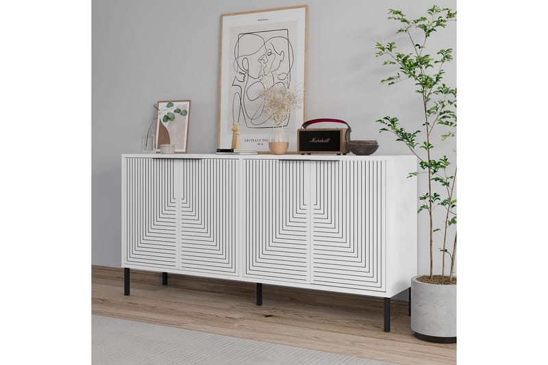 Vionis Konsollbord 150 cm - Hvit - Møbler - Bord - Avlastningsbord - Gangbord