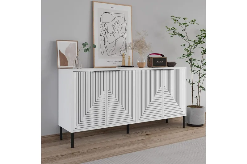 Vionis Konsollbord 150 cm - Hvit - Møbler - Bord - Avlastningsbord - Gangbord