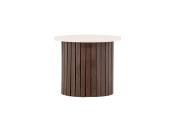 Visingsö Sidebord 52 cm - Beige - Møbler - Bord - Avlastningsbord - Lampebord & sidebord