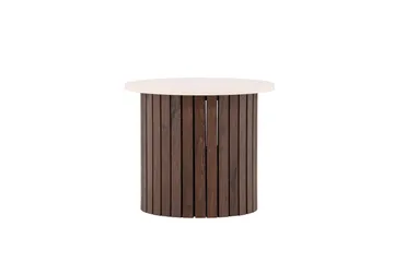 Visingsö Sidebord 52 cm - Beige - Møbler - Bord - Avlastningsbord - Lampebord & sidebord