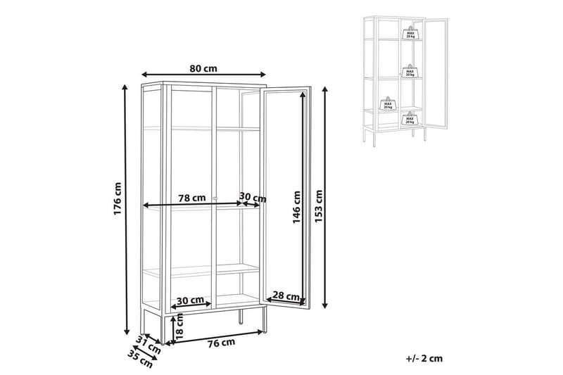 Vitrine Harty - Møbler - Bord - Avlastningsbord - Gangbord