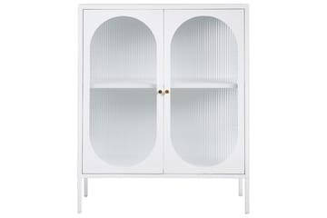 Vitrine Sarre Hvit, gull - Hvit, gull - Møbler - Bord - Avlastningsbord - Gangbord
