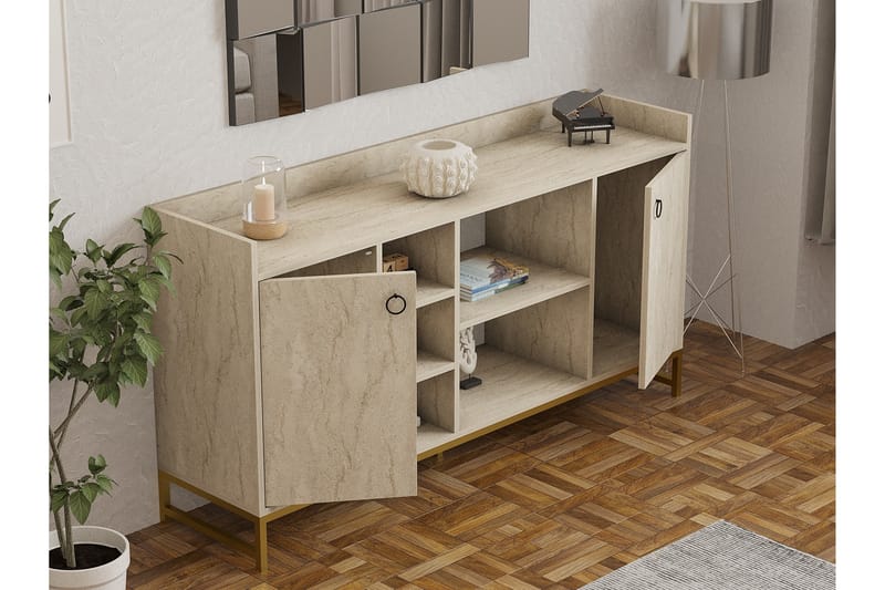 Vuslat Konsollbord 160 cm - Beige - Møbler - Bord - Avlastningsbord - Gangbord
