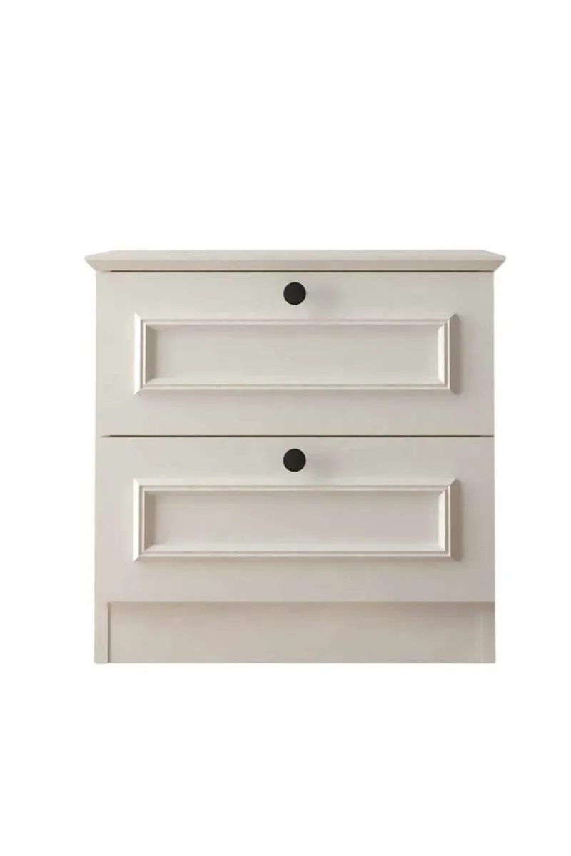 Wonthaggi nattbord 52 cm, Hvit