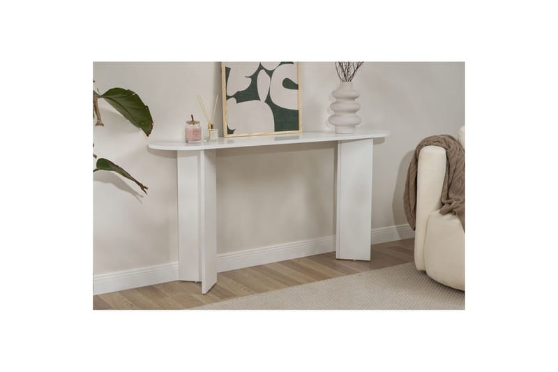 Yeno Konsollbord 150 cm - Hvit - Møbler - Bord - Avlastningsbord - Gangbord