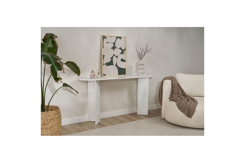 Yeno Konsollbord 150 cm - Hvit - Møbler - Bord - Avlastningsbord - Gangbord