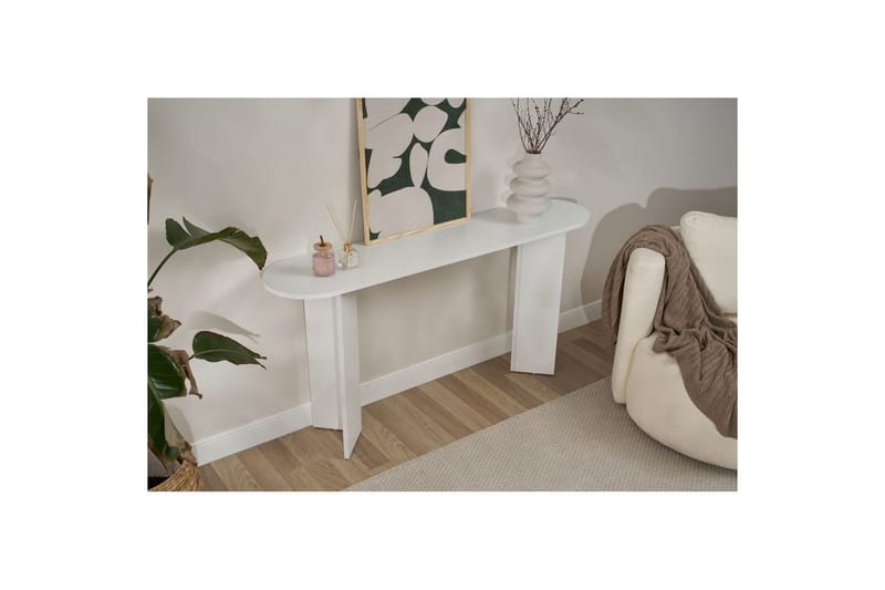 Yeno Konsollbord 150 cm - Hvit - Møbler - Bord - Avlastningsbord - Gangbord