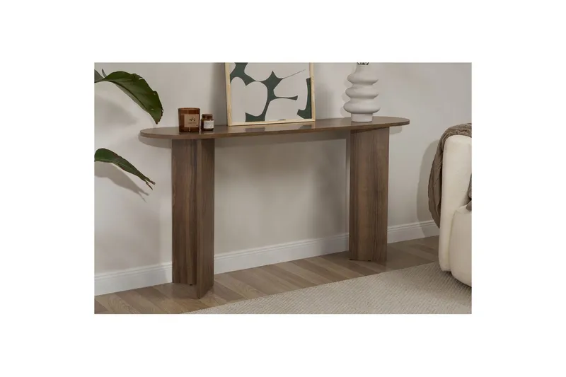Yeno Konsollbord 150 cm - Sjokoladebrun - Møbler - Bord - Avlastningsbord - Gangbord