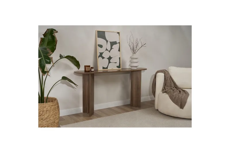 Yeno Konsollbord 150 cm - Sjokoladebrun - Møbler - Bord - Avlastningsbord - Gangbord