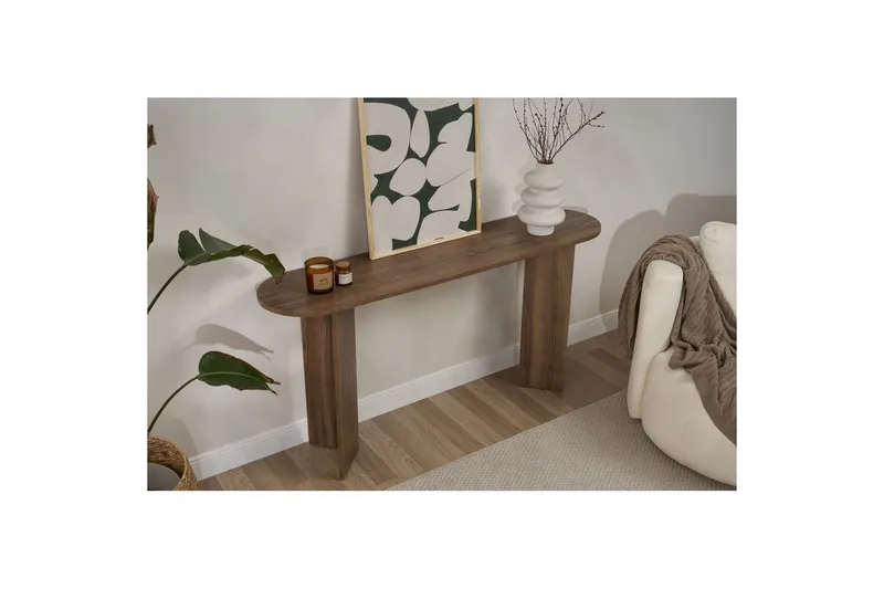 Yeno Konsollbord 150 cm - Sjokoladebrun - Møbler - Bord - Avlastningsbord - Gangbord
