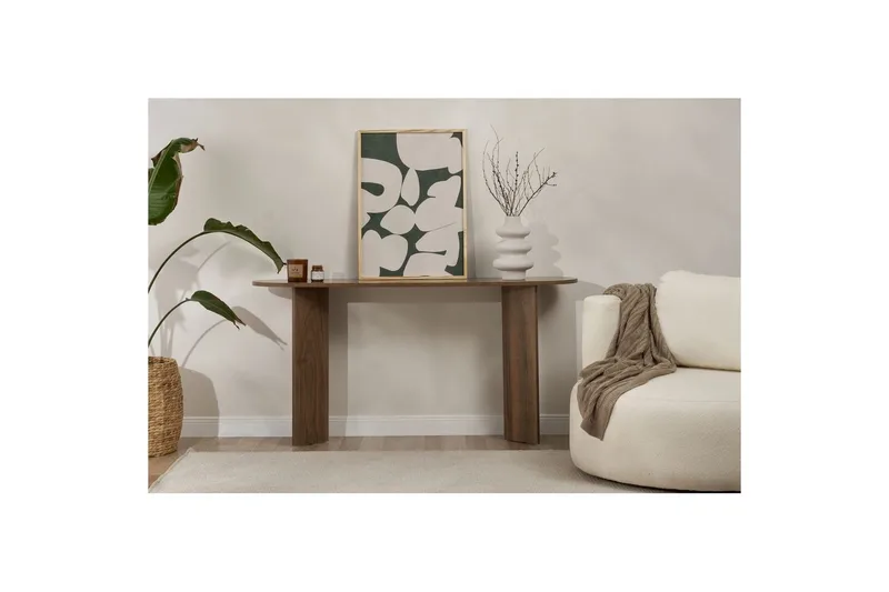 Yeno Konsollbord 150 cm - Sjokoladebrun - Møbler - Bord - Avlastningsbord - Gangbord
